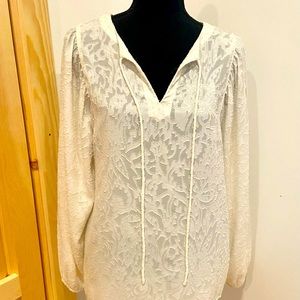 LOFT Ivory Blouse